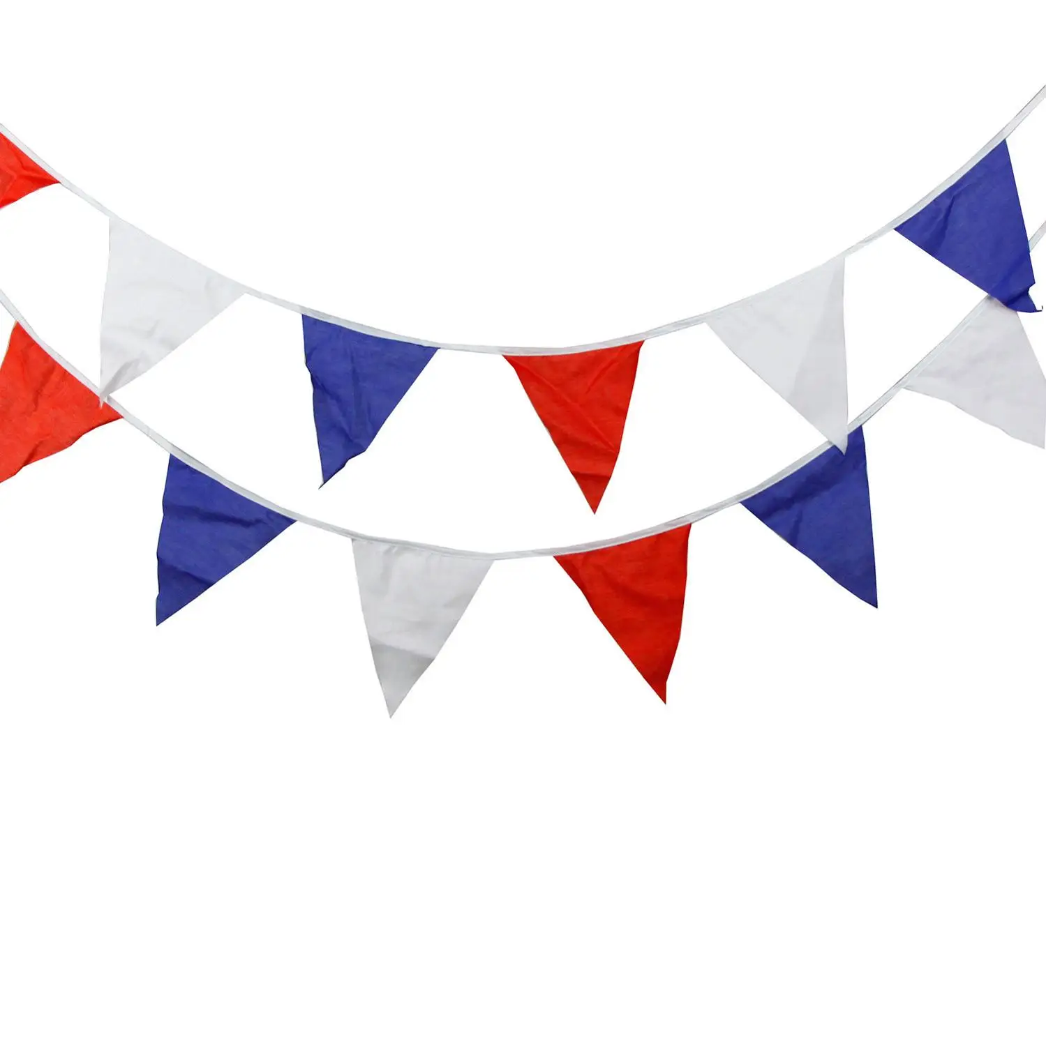 Хит продаж 8 м белые красные Синие атласные шелковые Детские флажки для душа
