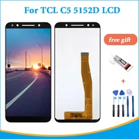 5 5 inch high quality display for tcl c5 5152d lcd display touch screen digiziter assembly with tools glue