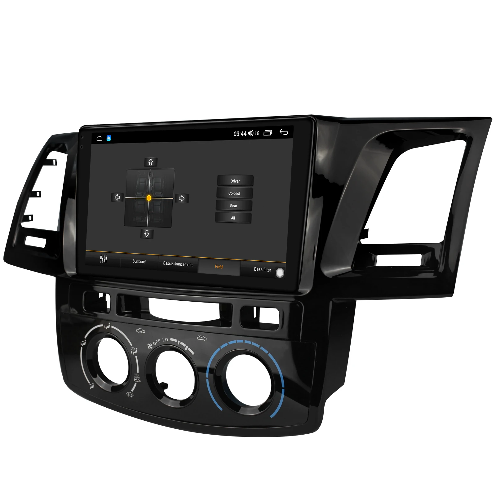 

Car Radio 9 Inch IPS Screen Android 10 Autoradio GPS Wifi Car Multimedia Player Head Unit Carplay For Toyota Fortuner 2007-2015