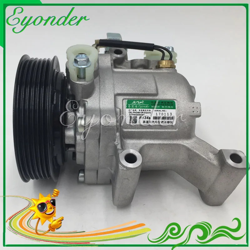 Auto AC A/C компрессор охлаждения системы кондиционирования Pump PV6 SV07C для Toyota Passo Rush