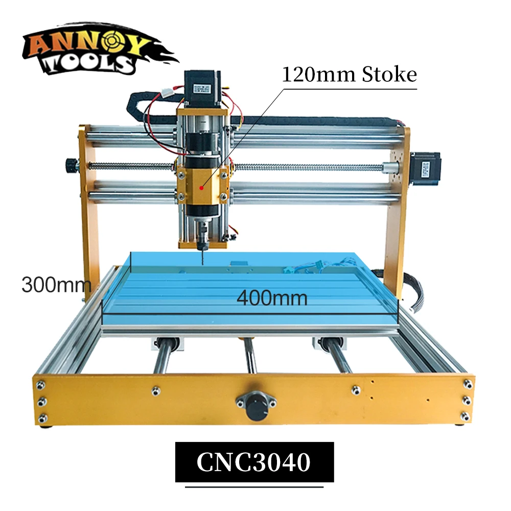 

CNC3040 Milling Machine update Engraving Machine CNC Router support 500W Spindle Laser Engraver GRBL1.1 for Wood PCB