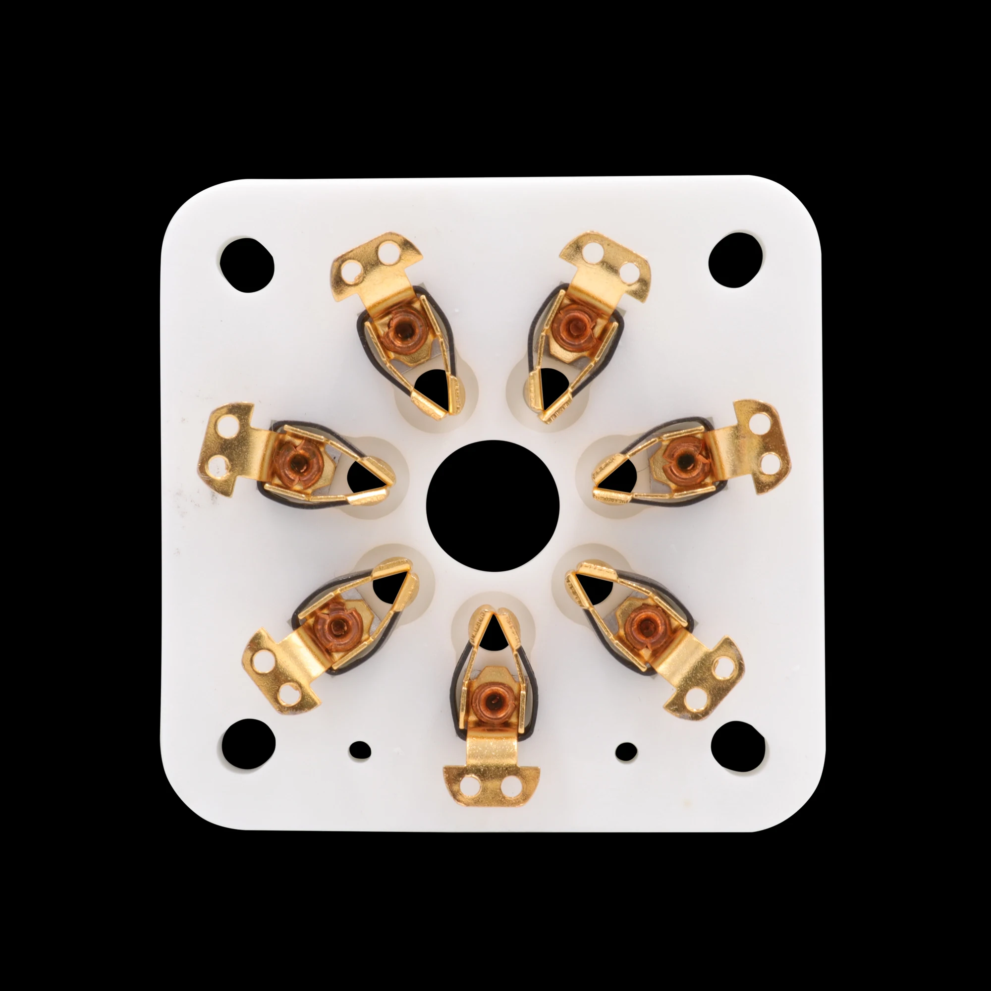 10 шт. U7G 7pin Керамическая вакуумная трубка розетка для 813 FU 13 4B27 5 125B 8001 винтажный Hifi