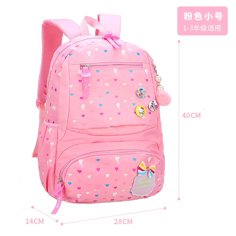2023 School Bags children backpacks For Teenagers girls Lightweight waterproof princess school bags kids orthopedics schoolbags