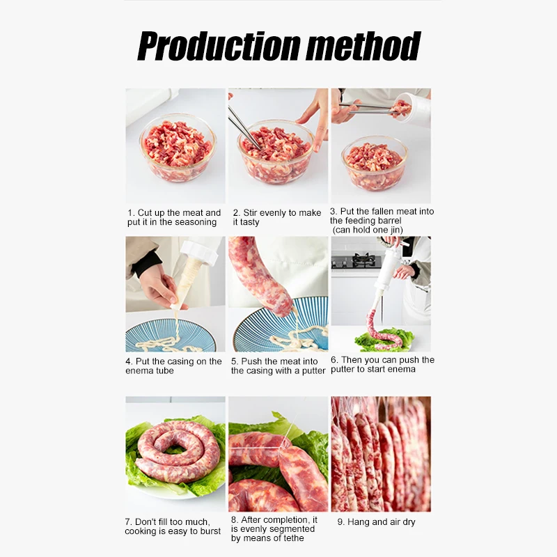 

100% brand new household products 100% New High Quality sausage to extend pig and sheep universal enema sausage machine