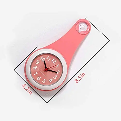 Уникальный дизайн силиконовые водонепроницаемые мини часы для ванной