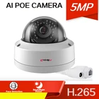 Ip-камера видеонаблюдения SONY, инфракрасная сетевая Антивандальная купольная камера с питанием по Ethernet, ночным видением, работой 35 м или для сетевого видеорегистратора