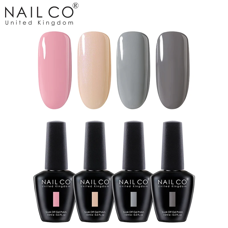 ZH10 NAILCO 4 шт./компл. Гель-лак УФ светодиодный лак для ногтей горячая краска Гель-лак для ногтей набор все для маникюра Полупостоянный лак Vernis - Цвет: ZH10