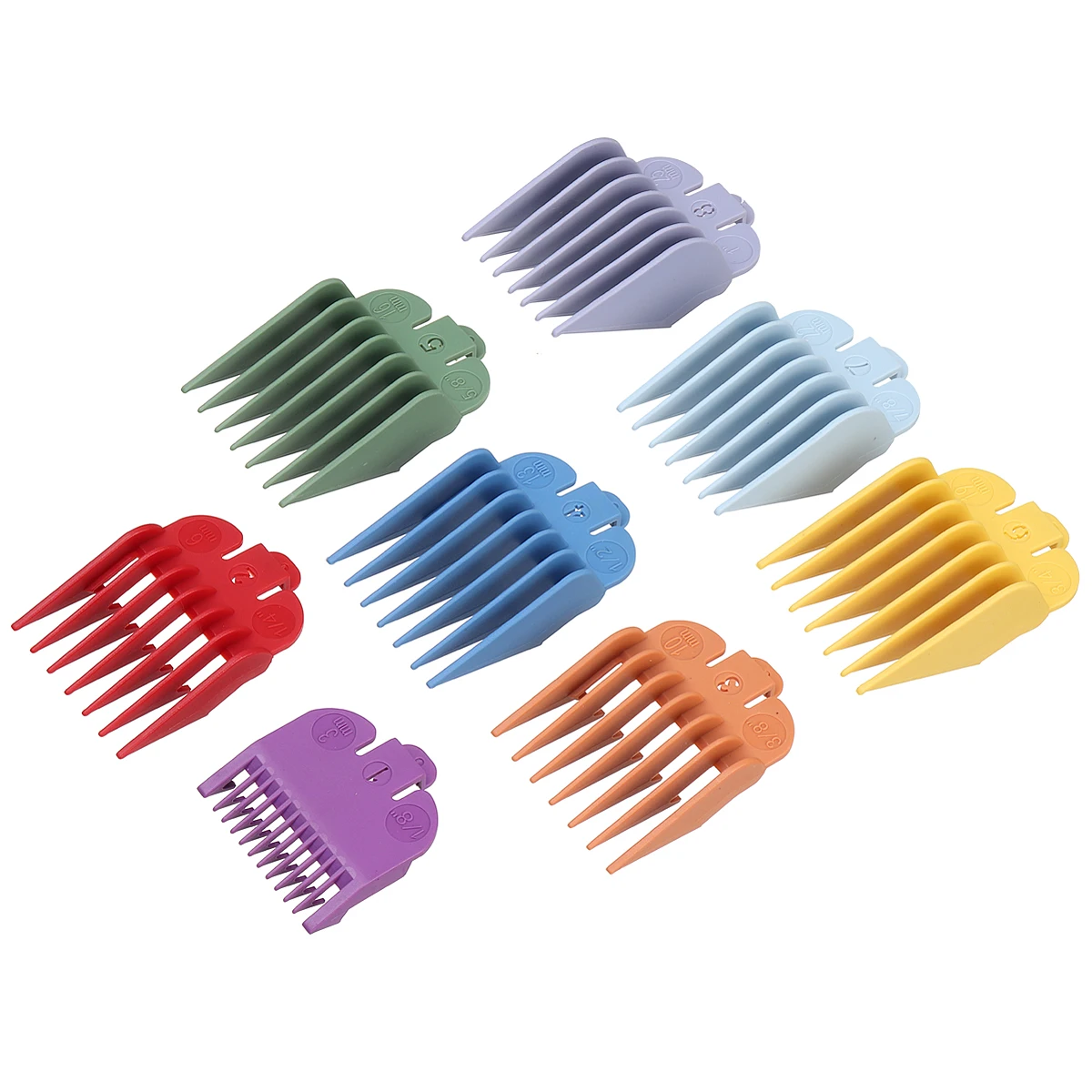 Набор аксессуаров для стрижки волос 8 размеров|Аксессуары укладки| |