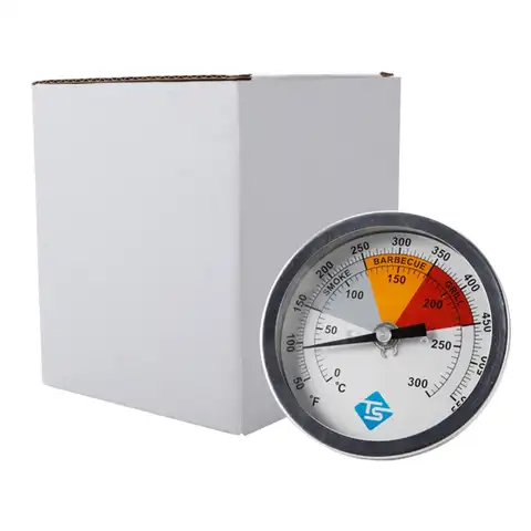 Термометр для барбекю 50-550F, аналоговый датчик температуры для мангала на угле