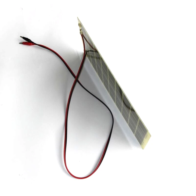 10 Вт 18 в поликристаллическая солнечная панель + 1 м кабель для 12 В аккумуляторного