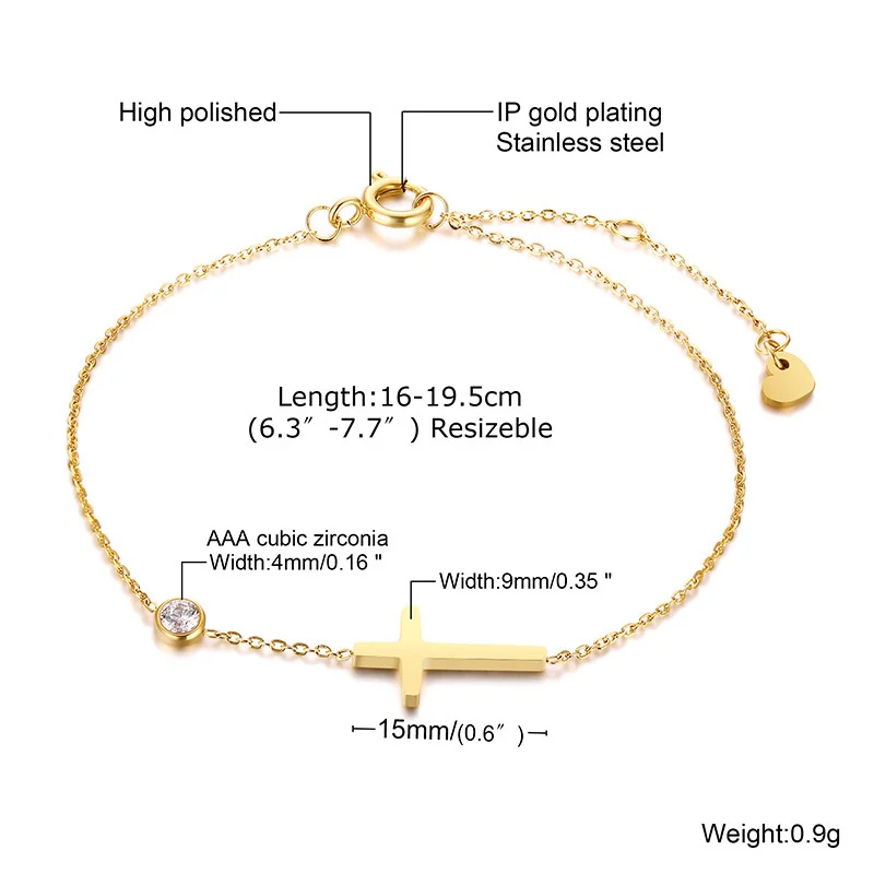 Женский браслет из нержавеющей стали с перекрестными и многослойными звеньями