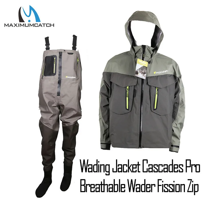 Combo 3 Maximumcatch Открытый чулок ножной светильник вес дышащий Fly Рыбалка Wader водонепроницаемый болотные брюки Рыбалка Wader куртка - Цвет: Combo 3