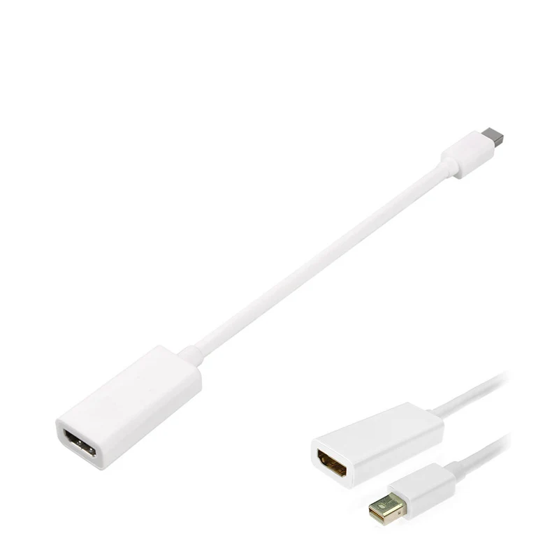 4K Mini Displayport для HDMI AV HDTV Кабель адаптер MacBook PowerBook DP V1.2 LFX ING|Компьютерные кабели и