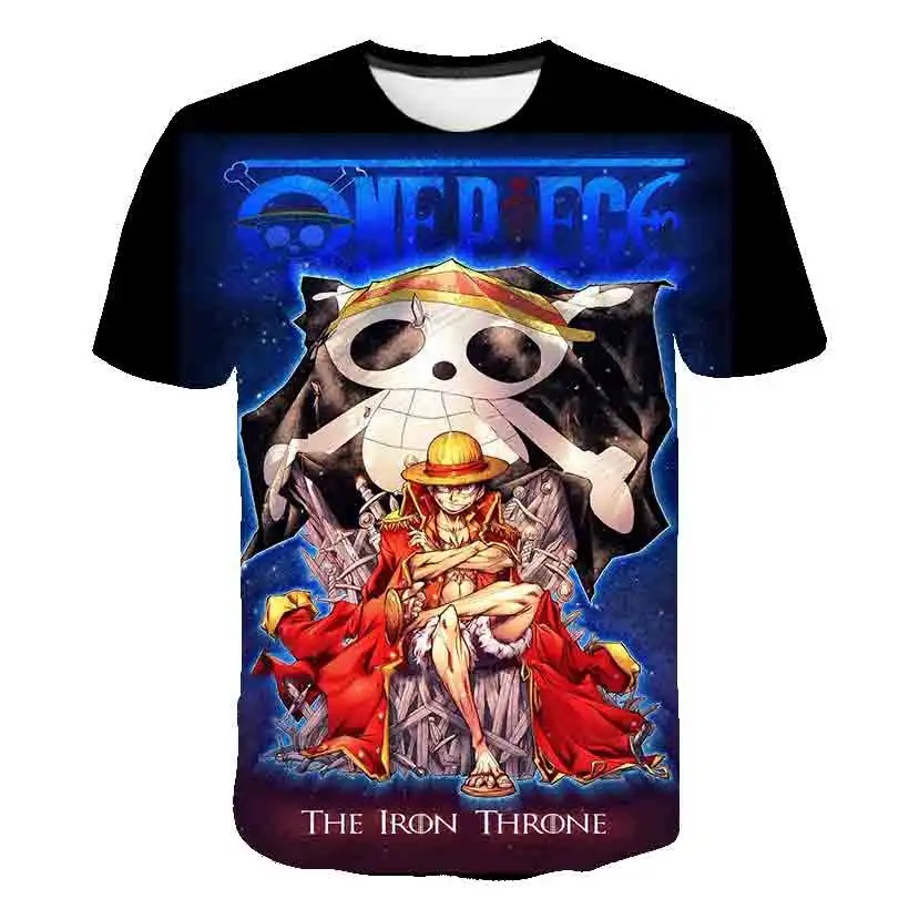 

Новинка, 3D футболка для мальчиков и девочек с аниме, мультяшная футболка, детская одежда, милая детская одежда, крутая детская футболка, детс...