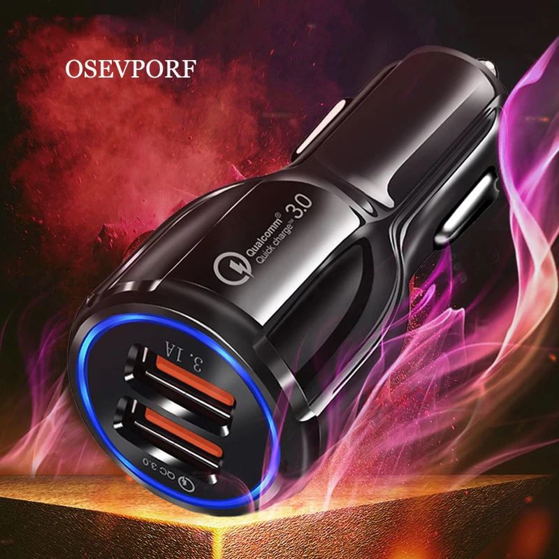 OSEVPORF мини USB Автомобильное зарядное устройство для Мобильный телефон планшет GPS 3A