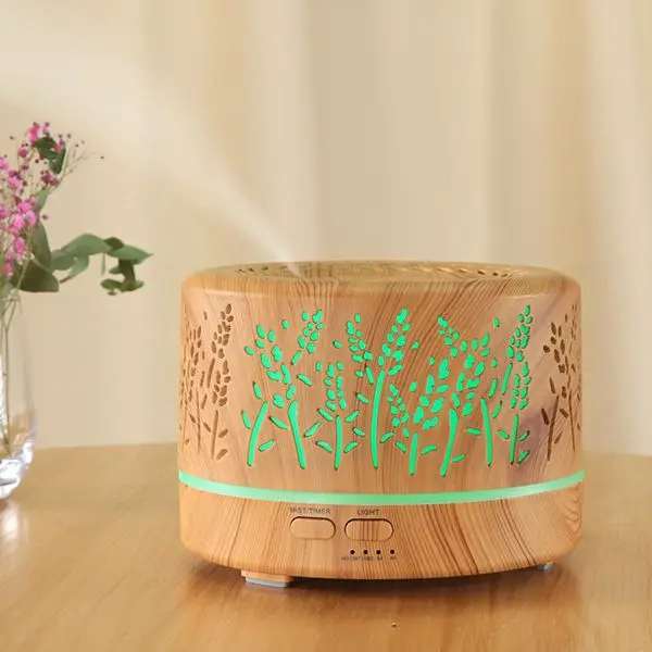

700ML Ultrasonic USB Air Humidifier Aroma Diffuser Humidifier Remote Control Office Household Purifier