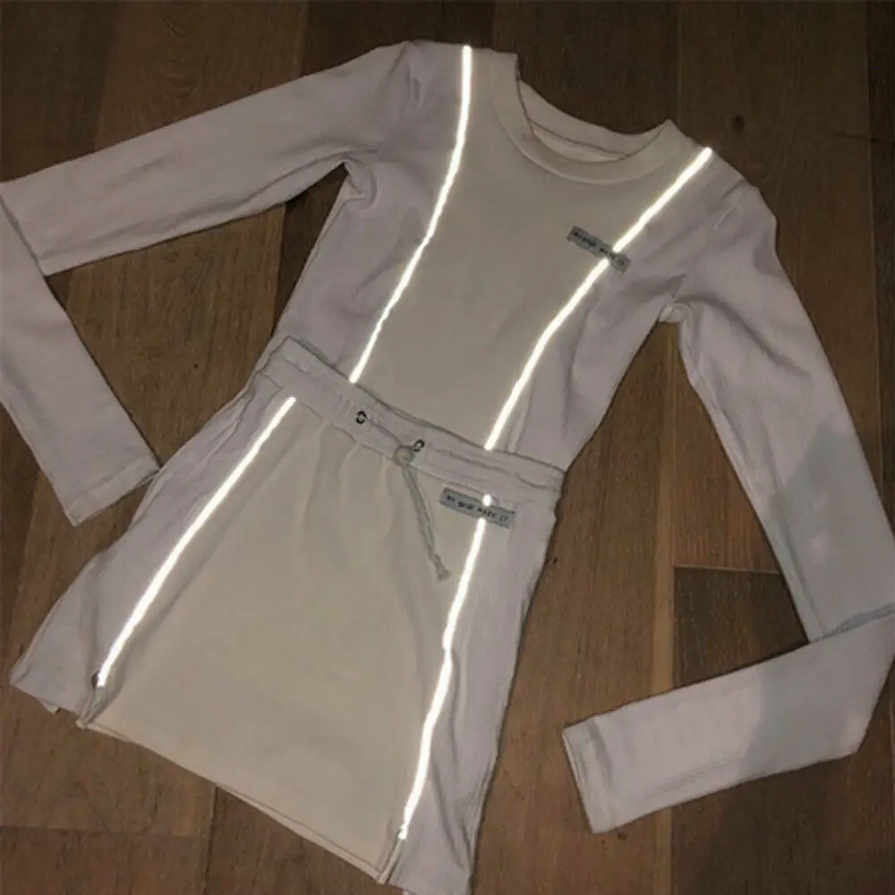 Женский топ с круглым вырезом + мини-юбка комбинезон завязками и длинными