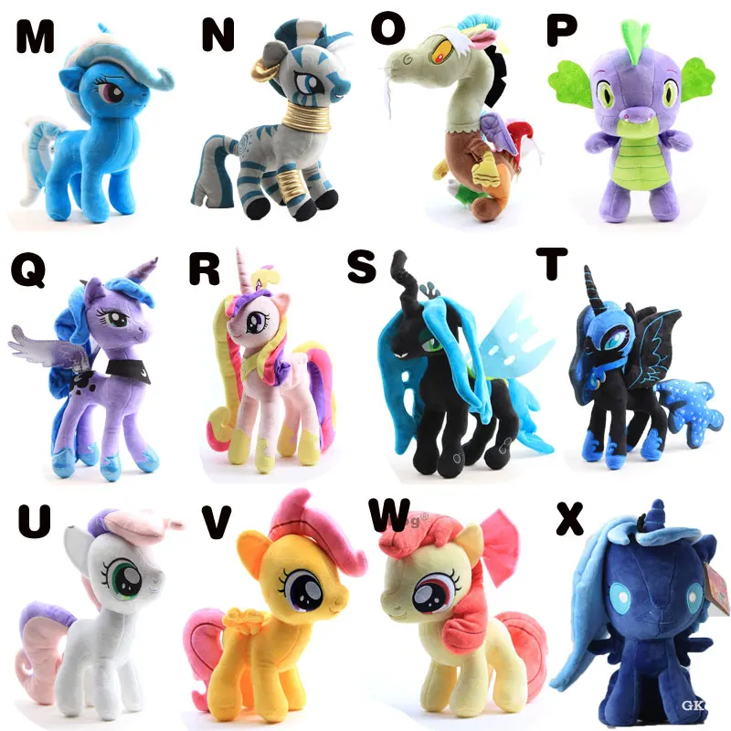 24 вида Радужный Единорог искусственная плюшевая игрушка кукла плюшевые