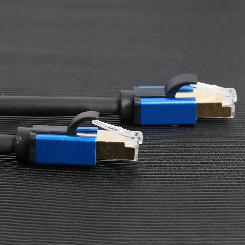RJ45 Cat8 Ethenet кабель 26AWG Категория 8 сетевой патч корд синий бытовой компьютер