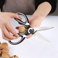 kitchen scissors tool multifunctional stainless steel cut meat vegetables bbq tool scissors kitchen supplies