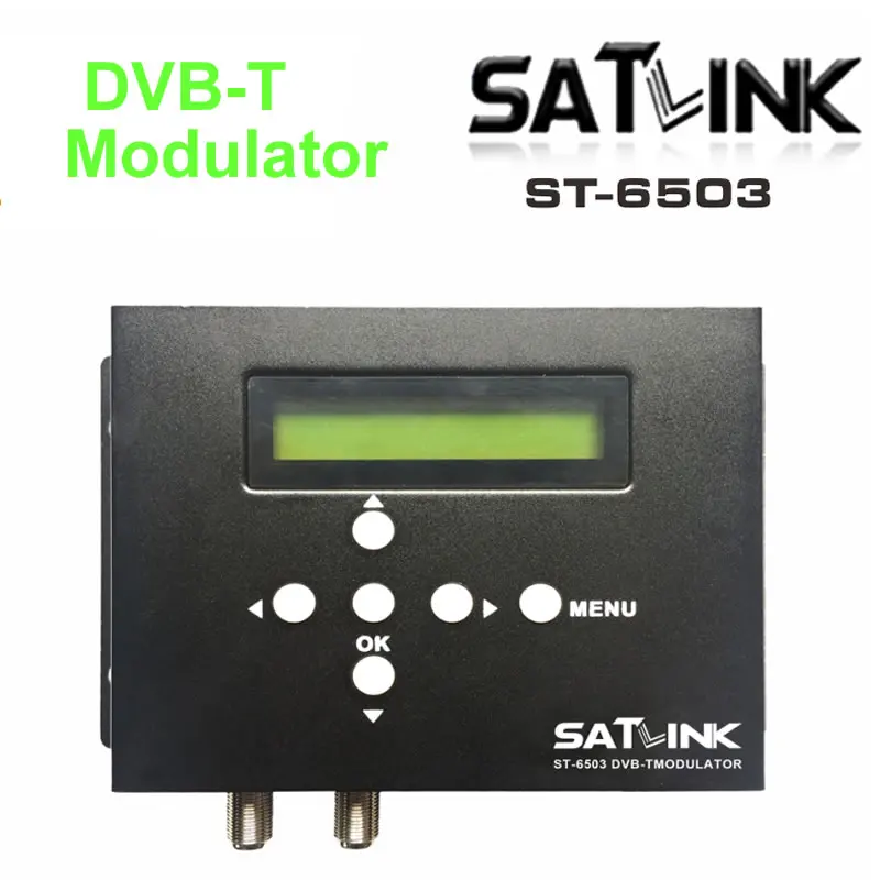 Оригинальный модулятор Satlink стандарта DVB T маршрута AV роутер DM HD|Теле- и