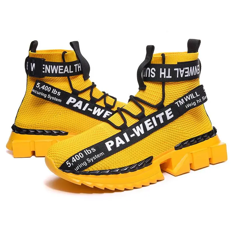 

New Style Thick Bottom Running Shoes for Men White Sneakers Outdoor Sport Shoes Man Training Athletic Jogging Shoes Zapatillas