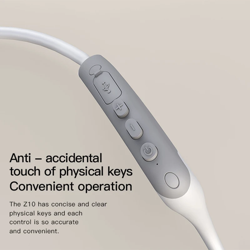 Оригинальная беспроводная гарнитура Z10 Bluetooth 5 0 проводящая костями Спортивная с