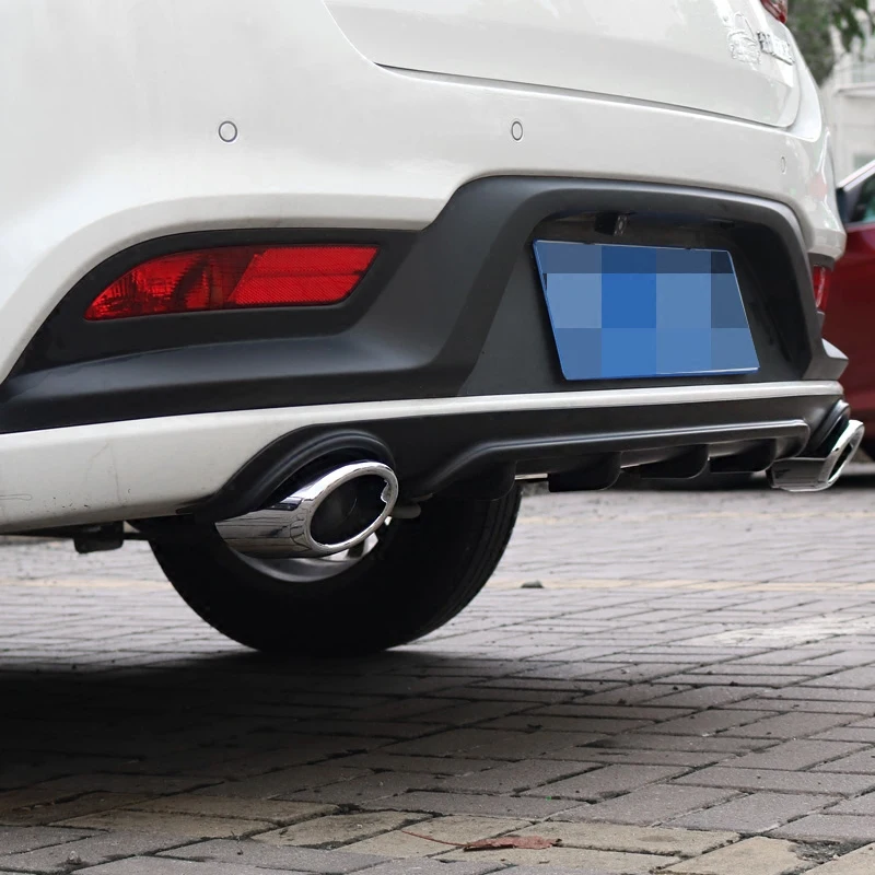 Защитный диффузор для заднего бампера KIA RIO K2 2017 2018 комплект кузова бампер задняя