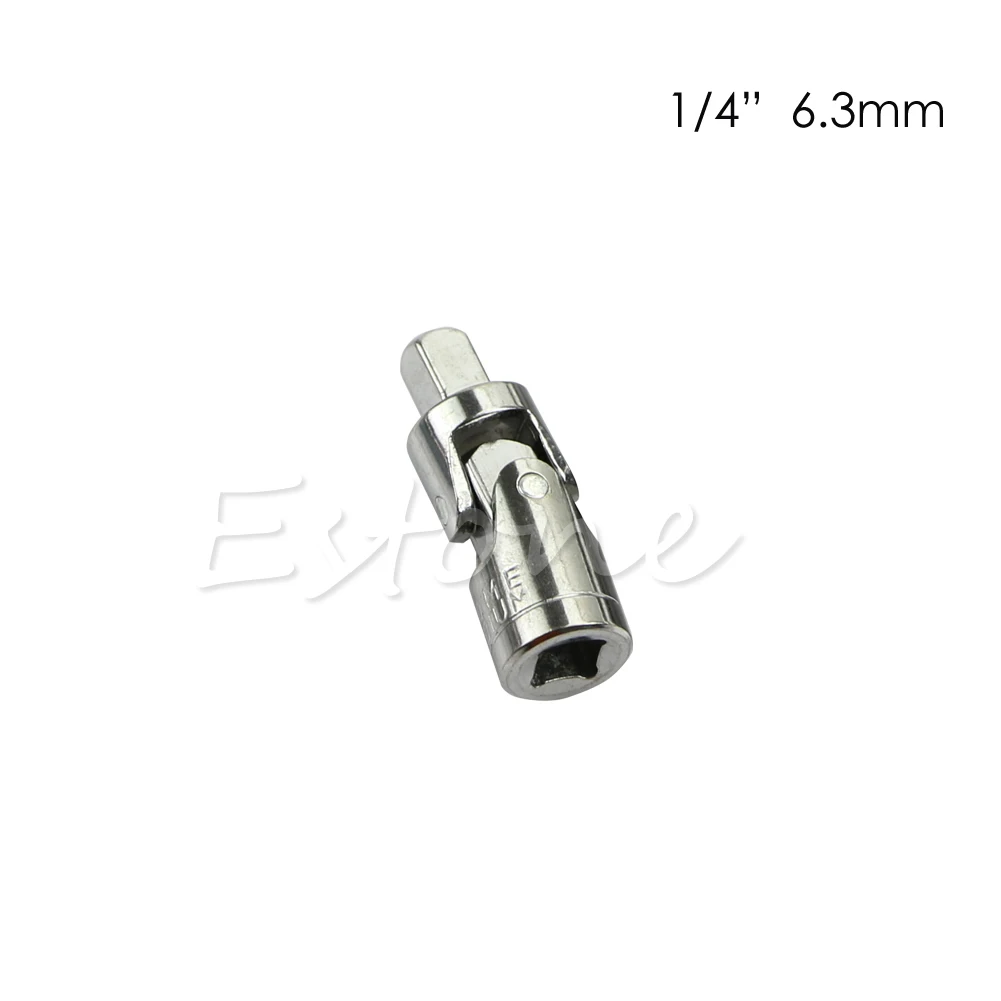 

Universal Joint Set Ratchet Angle Extension Bar Socket Adapter 1/4"