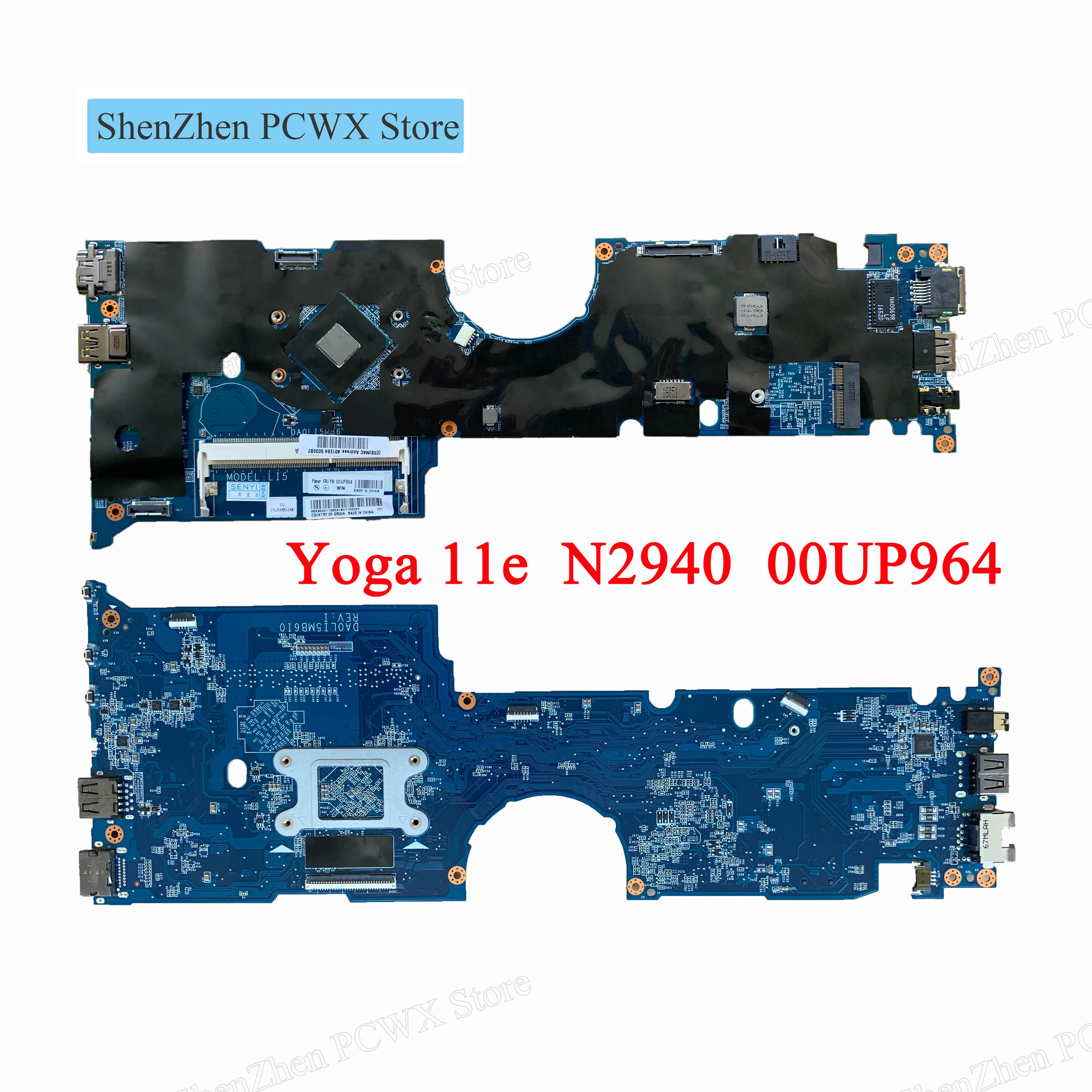 Материнская плата для ноутбука ThinkPad W8P N2940 системные платы Yoga 11e 20D9 20DA 00UP964 DA0LI5MB6I0