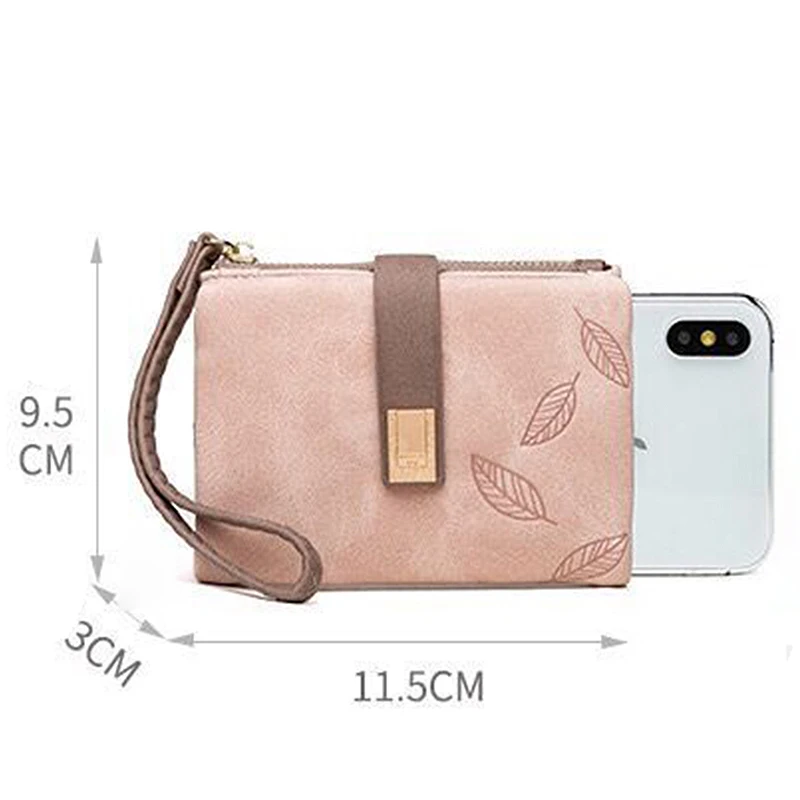 Дамский маленький кошелек чехол на молнии для карт высококачественные женские