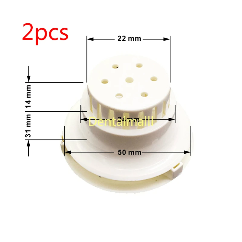 Универсальный пластиковый фильтр для стоматологического стула 2 шт. стекло spittoon