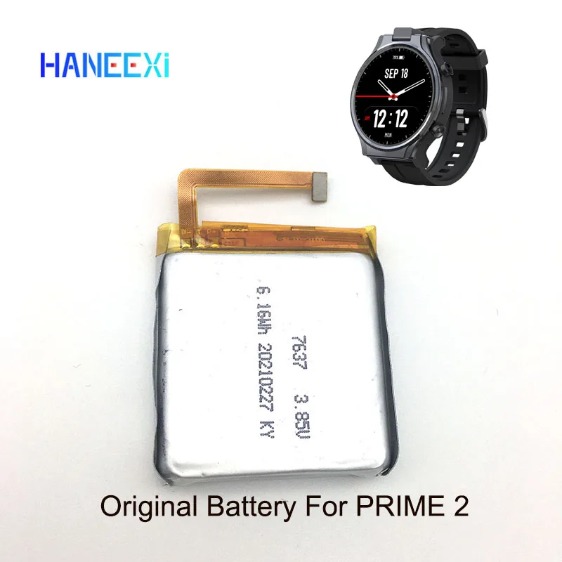 

original Rechargeable 1600mAh Battery For kospet prime 2 Smartwatch 4G Smart Watch wristwatch clock hour replacement battery
