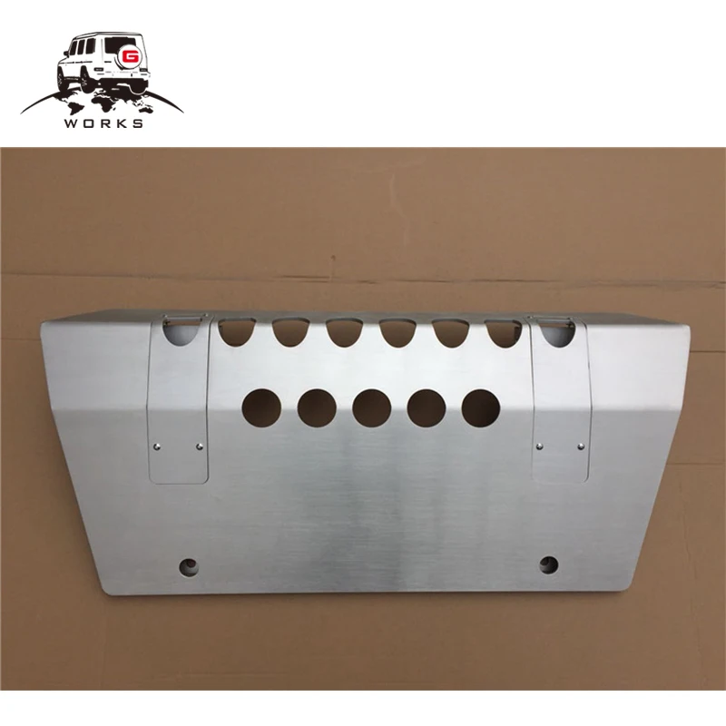 

G class W463 4x4 wide style Front guard skid plate for G class W463 G500 G550 G55 G63 G65 Front bumper 90-18y unfit 16y