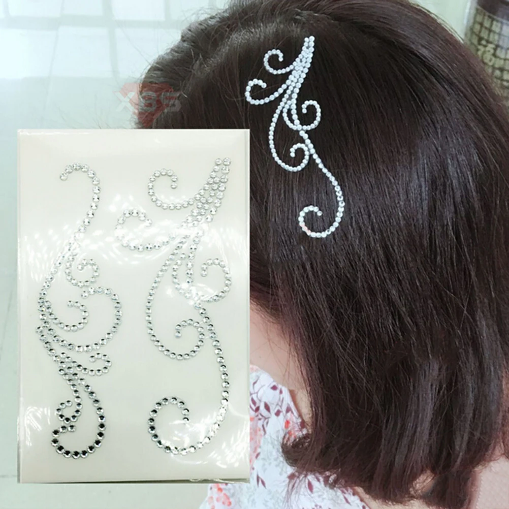 1 лист ручной работы акриловая смола дрель палочка наклейка Bindi лицо и Глаза