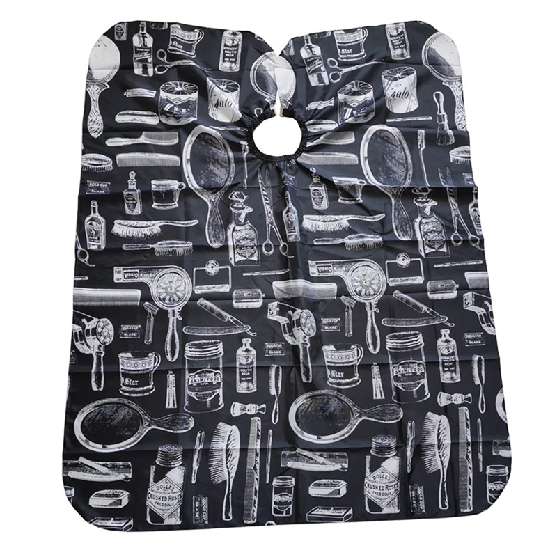 

Pattern Cutting Hair Waterproof Cloth Salon Barber Cape Hairdressing Hairdresser Apron Haircut Hair Dyeing Cloth 150*120CM