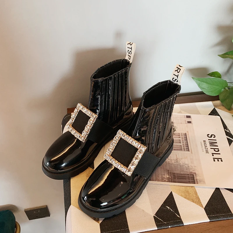 Модные брендовые женские ботинки на низком каблуке сезон осень зима Новые