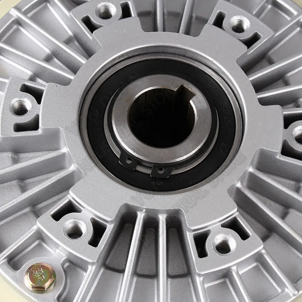 Электромагнитный порошковый тормоз полый вал 25 нм 2 5 кг DC 24V 1000RPM Размотка для