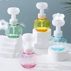 Диспенсер для жидкого мыла, пластиковая бутылка для геля для душа, пены, в форме цветка