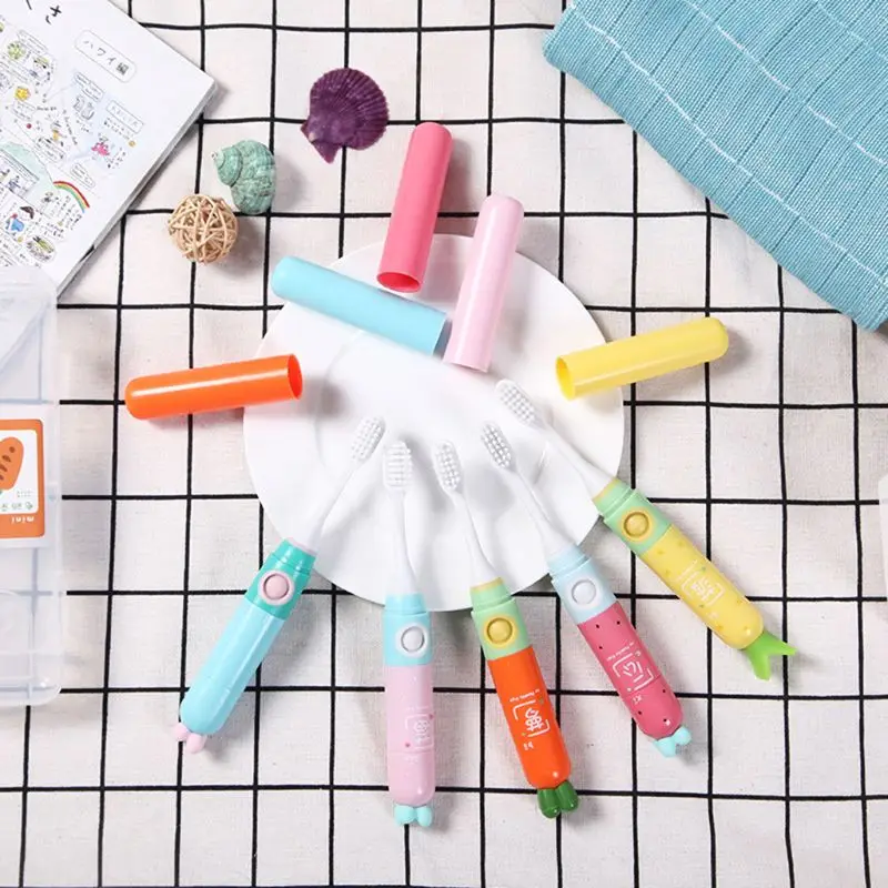 Детская электрическая зубная щетка для детской гигиены зубов полости рта