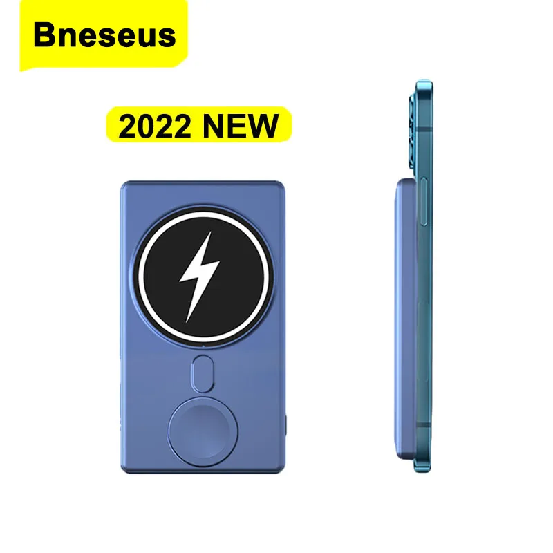 

Magnetic Wireless Power Bank Mobile Phones Charger for Iphone Xiaomi Huawei External Battery Wireless Charger Portable Powerbank