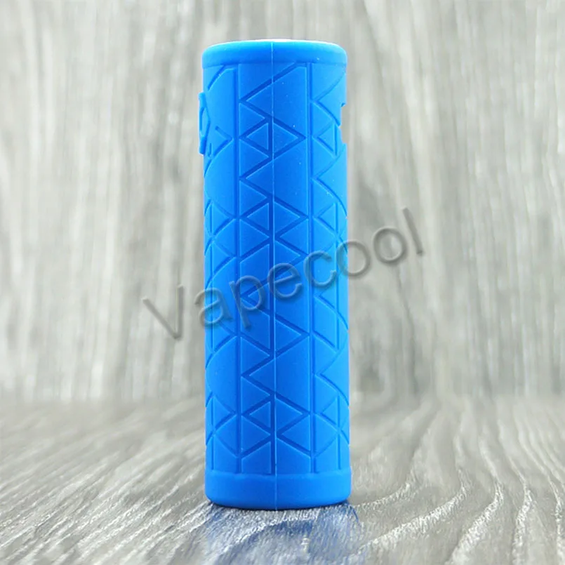 blue case Силиконовый чехол для Eleaf IJust 3 комплектов, резиновый чехол, кожная основа, наклейка, оболочка корпуса, демпфер, вейп ручка, мод щит - Цвет: blue case