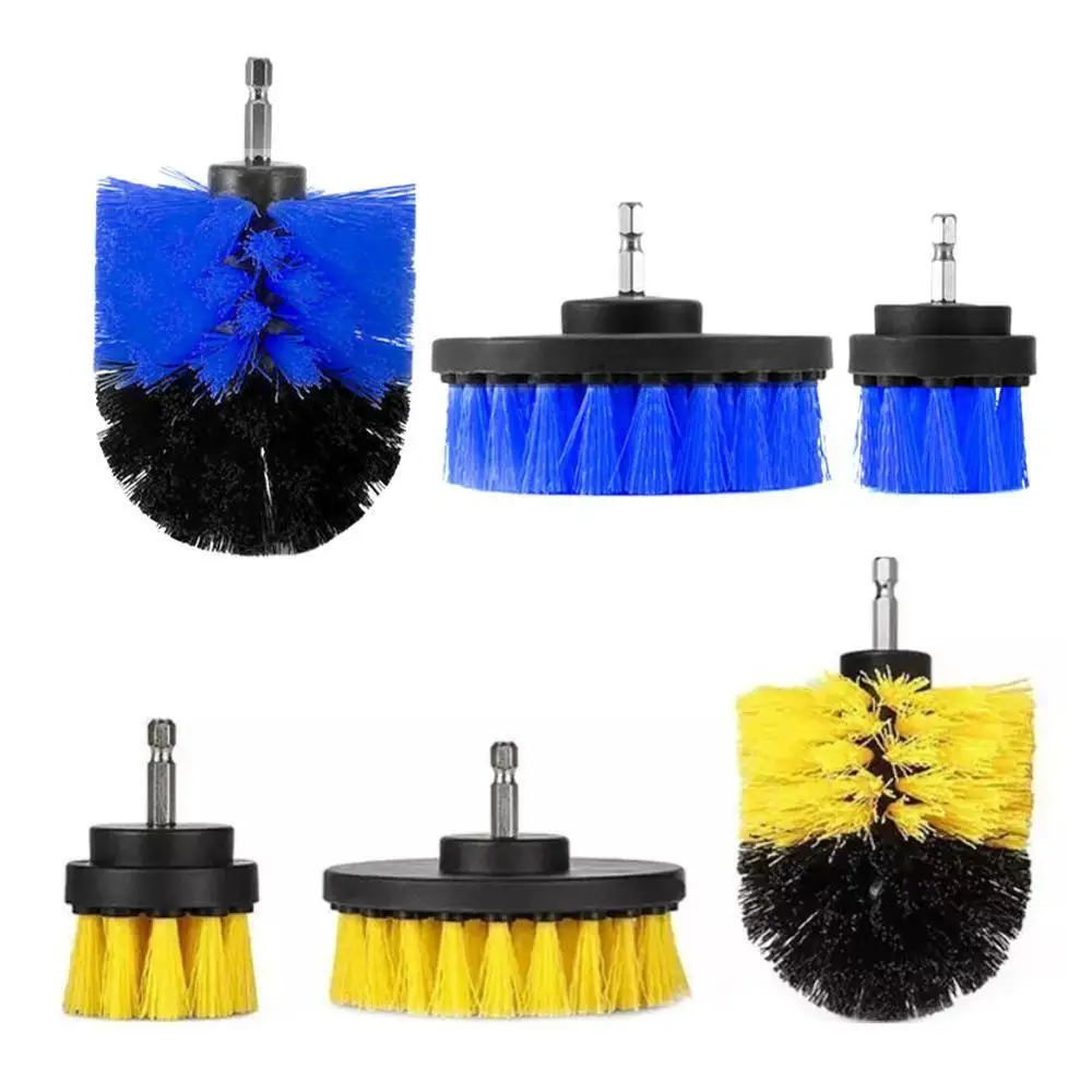 

3 pcs/set Power Scrubber Brush Drill Brush Clean For Bathroom Shower Tile Surfa Cordless Cleaning Power Scrub Tub Grout J5D B5H2