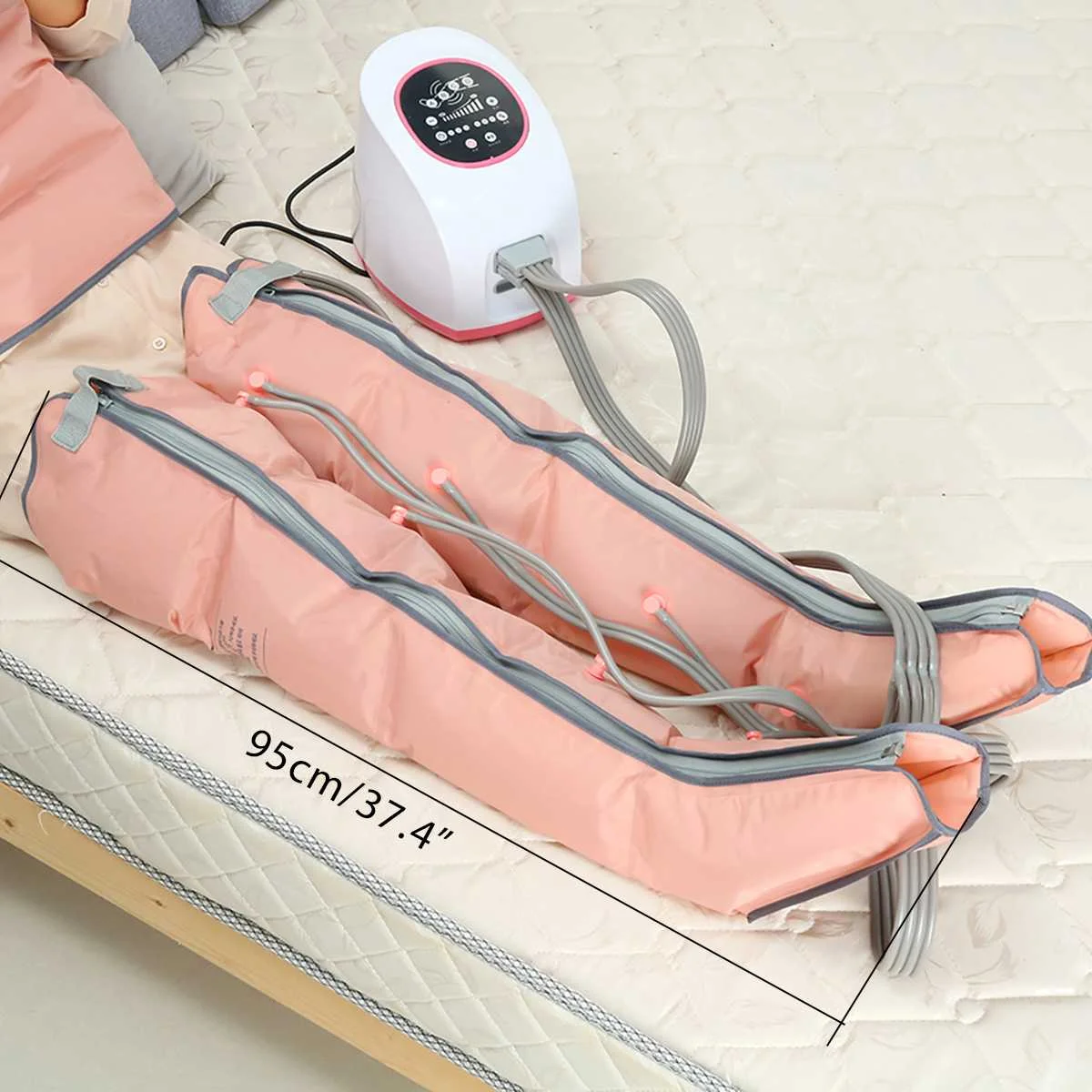 3 режима воздушные камеры компрессионный массажер для ног вибрация инфракрасная