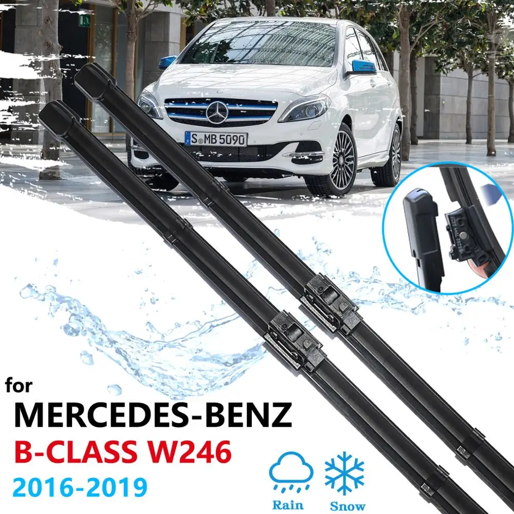 Автомобильные стеклоочистители для Mercedes Benz B Class W246 2016 ~ 2019 лобового стекла