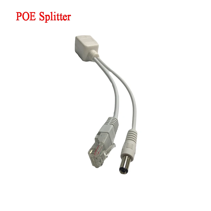 Кабель POE для IP-камеры Пассивный адаптер Power Over Ethernet разветвитель инжектор RJ45