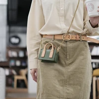 fashion luxury natural real leather ladies mini cute small handbag daily outing storage small bag shoulder diagonal chain bag