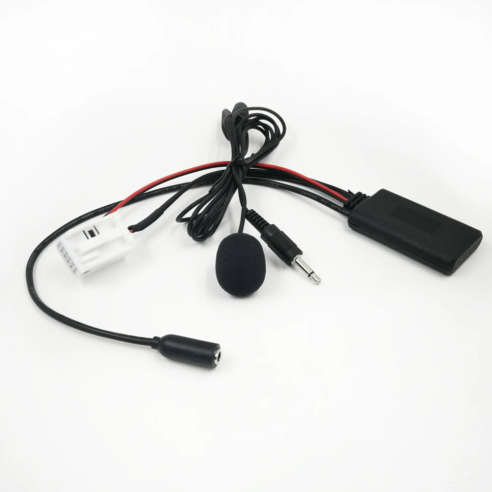 Biurlink автомобильное радио Bluetooth 5 0 AUX адаптер микрофон громкой связи беспроводной