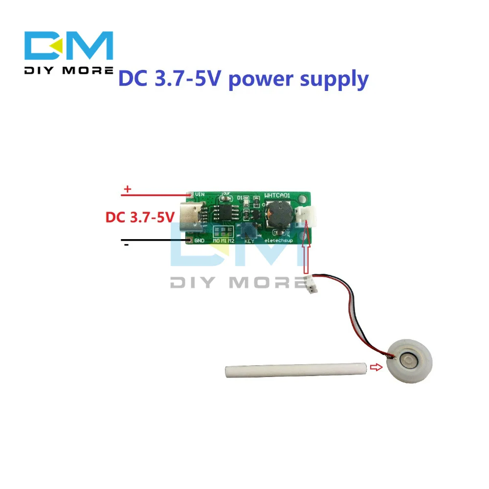 Мини-увлажнитель с разъемом USB Type-C наборы сделай сам драйвер для создания тумана