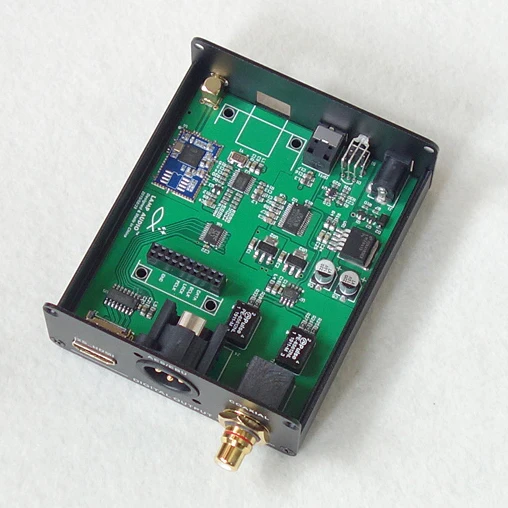 Without USB Card Bluetooth 5,0 беспроводной аудио приемный адаптер цифровой интерфейс USB AES оптический коаксиальный HMDI ies выход Поддержка Aptx HD - Цвет: Without USB Card